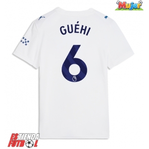 Manchester City Marc Guehi #6 Tercera Equipación Mujer 2026-27 Manga Corta